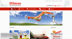 Desktop Screenshot of hilman.si